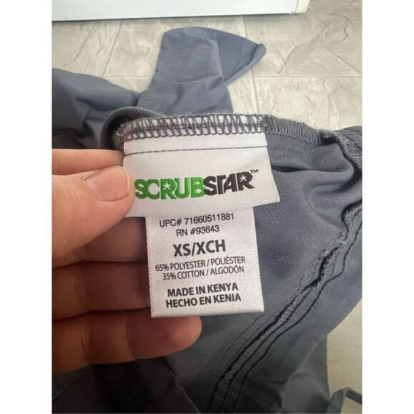 Scrubstar Condor Grey Scrub Pants Woman’s Size XS - Picture 5 of 6